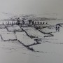 Serie Normandie 2018 Tusche auf Papier 30 cm X 30 cm 4 Serie Normandie 2018 Tusche auf Papier 30 cm X 30 cm 4