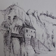 oberrhein 2020 tusche auf papier 20cm x 20 cm oberrhein 2020 tusche auf papier 20cm x 20 cm