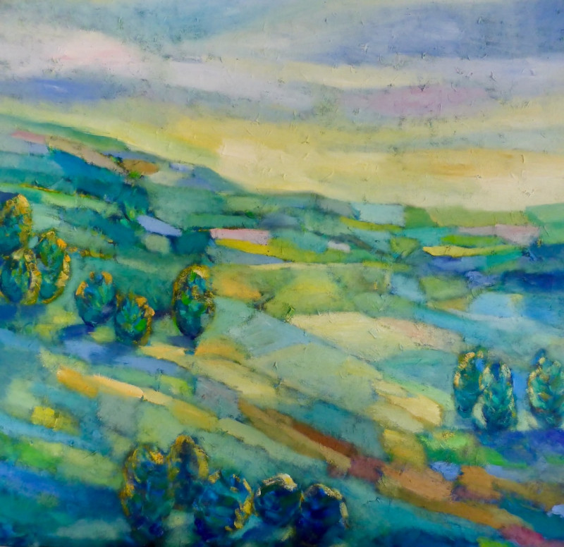 o.t. 2026  oel auf leinwand  80 cm x 80 cm  