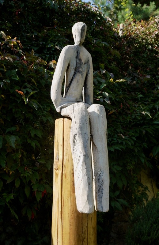 Pfahlsitzer 2010  Kirschholz  230 cm