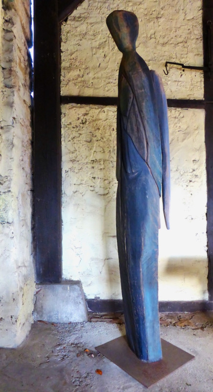 engel 2024  eichenholz  cm